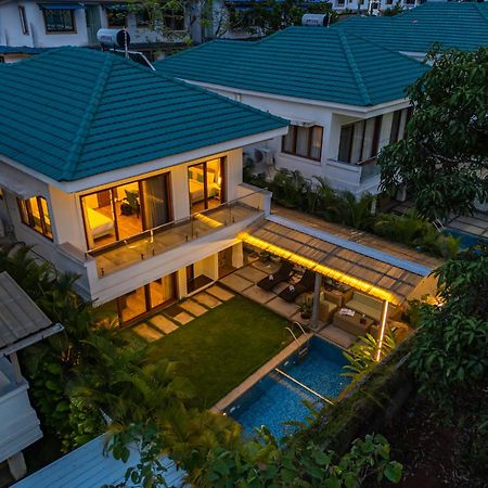 Elivaas 3 Bhk With Pvt Pool - Azalea Villa Siolim Exterior photo