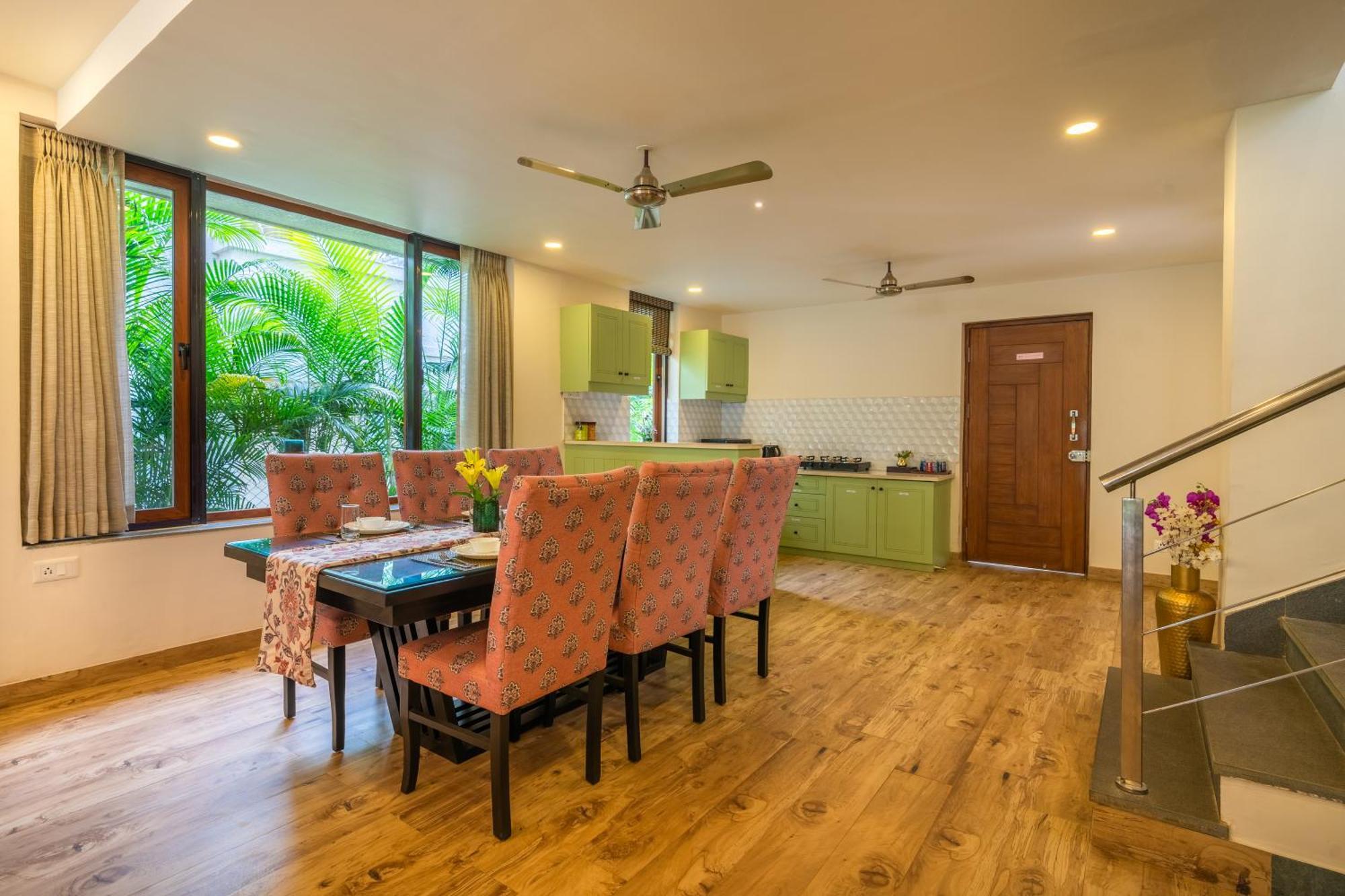 Elivaas 3 Bhk With Pvt Pool - Azalea Villa Siolim Exterior photo