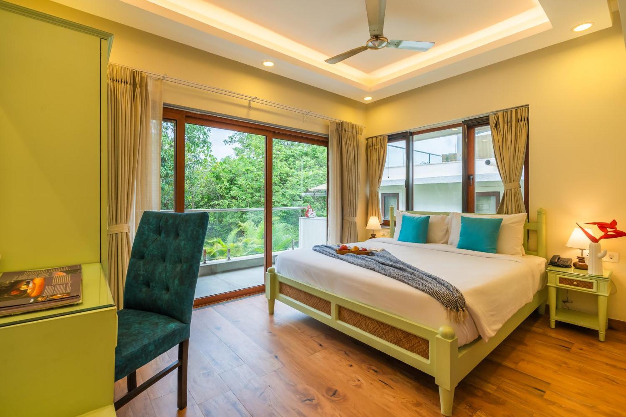 Elivaas 3 Bhk With Pvt Pool - Azalea Villa Siolim Exterior photo